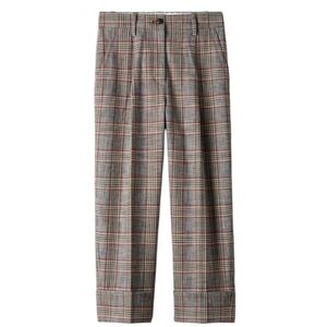 Wilfred Tartan Plaid High Rise Cuffed & Cropped Pants Size 0